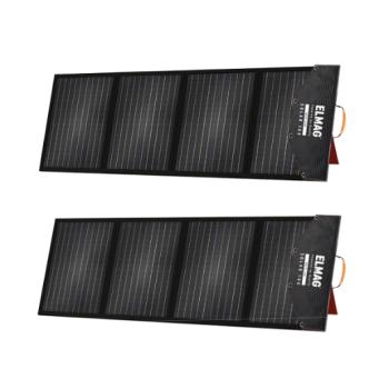 ELMAG Faltbares Solarpanel SOLAR 100 DUO - monokristallin