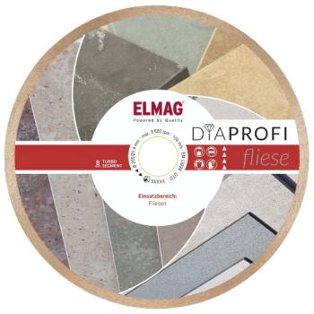 ELMAG DiaProfi-Diamantscheibe FLIESE 180mm