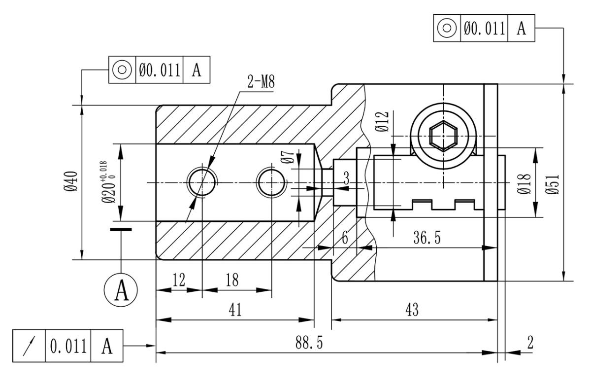 10-1018 Bernardo Zubehör Langlochbohrmaschinen Westcott-Bohrfutter für LBM 150 P