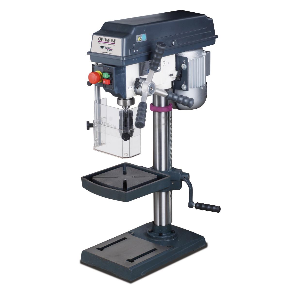 Optimum-Maschinen Bohrmaschinen OPTIdrill B 17PRO + BMS 85mm Schraubstock