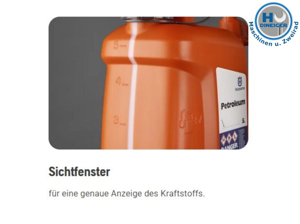 580754201 Husqvarna Kombikanister 5l + 2,5l Kanister für Benzin u. Kettenöl