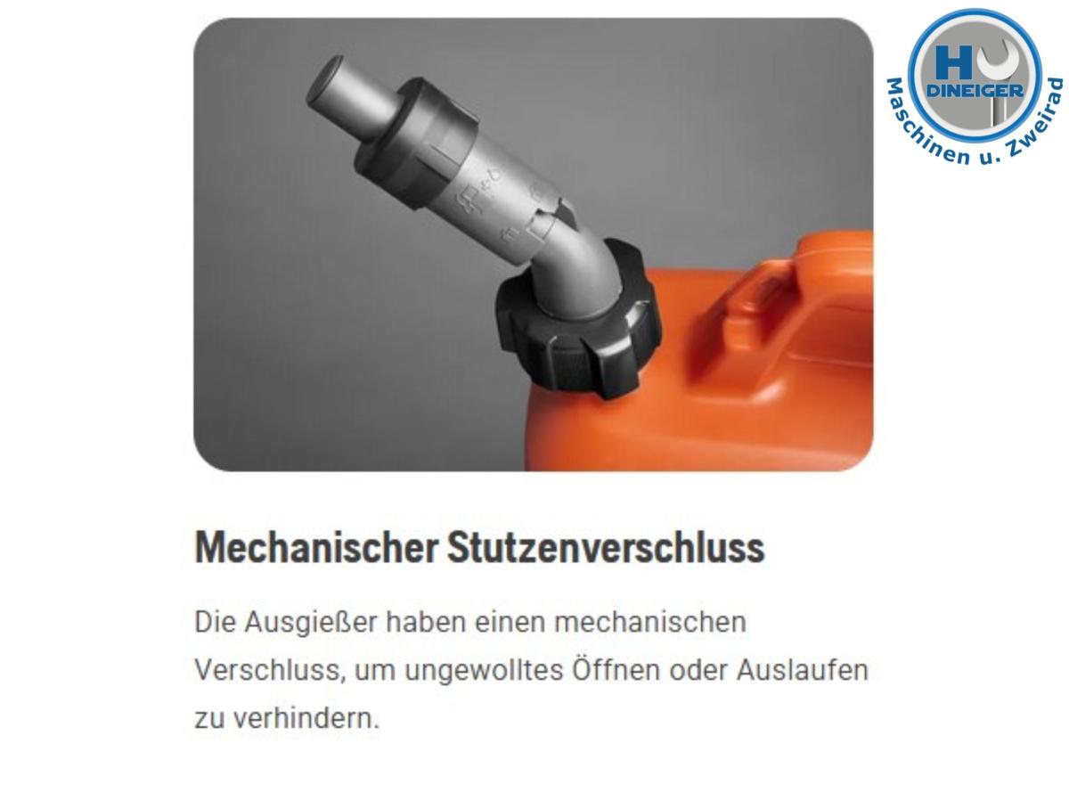 580754201 Husqvarna Kombikanister 5l + 2,5l Kanister für Benzin u. Kettenöl